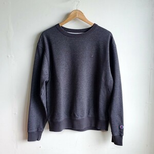 B10◆チャンピオン CHAMPION スウェット size USA:M JPN:XL ダークグレー 濃灰 中古 古着 USED トレーナー AUTHENTIC ATHLETICWEAR