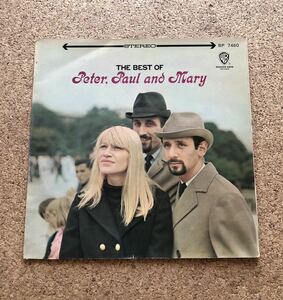 Peter, Paul and Mary ピーター, ポール＆マリー／ THE BEST OF Peter, Paul and Mary 　 LPレコード