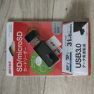 SD/microSDカードリーダー　USB3.0 BUFFALO 
