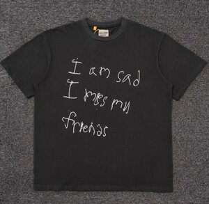 Gallery Dept ギャラリーデプト Tシャツ トップス メンズ レディース ストリート サンマー ブラック L