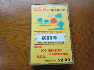 珍品・レア　USA FM STEREO POPS KIIS カセットテープ　現状品 （220423）