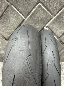 １円スタート！ ピレリ ディアブロ スーパーコルサ V4 120/70R17 SC1 200/55R17 SC1 前後セット 売り切り！