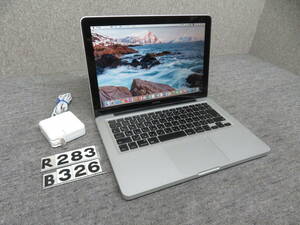 MacBook Pro A1278 究極PC ◆CS6＆Office付 ◆PC1台で、ダブルmacOS & Win10◆13.3型◆ 高速2.0GHz / 8GB / 高速起動SSD 512GB