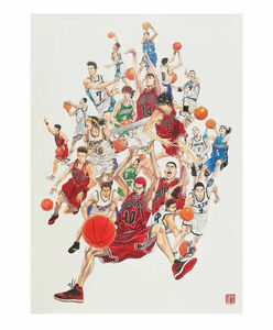 初版　新品未開封 SLAM DUNK スラムダンク A全ポスター ジャンプショップ 桜木花道 流川楓 宮城リョータ 三井寿 赤木剛憲 湘北 井上雄彦