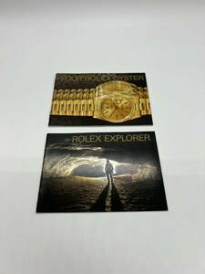 ロレックス ROLEX 1992年 英語表記 エクスプローラー EXPLORER 冊子 取扱説明書 付属品 冊子セット オイスター冊子 14270 16570