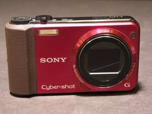 S997 SONY デジタルカメラ DSC-HX7V Cyber-Shot ボディのみ レッド バッテリー付属 3.5-5.5/4.25-42.5 ソニー サイバーショット