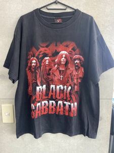 希少　BLACK SABBATH Tシャツ　サイズL ヴィンテージ　　　バンドTシャツ　ブラックサバスTシャツ　ブラック　Ozzy Ozbourne