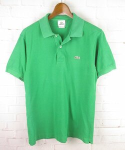 LST9516 LACOSTE ラコステ ポロシャツ 5191L ペルー製 3 グリーン