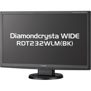 T3737 三菱電機 Diamondcrysta 23インチ ワイドディスプレイ RDT232WLM(BK) フルHD/ノングレア/TN/HDMI 