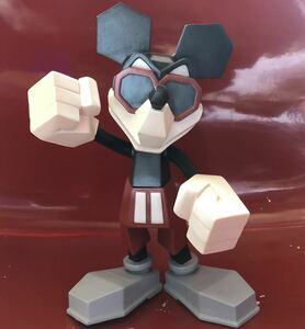 《3mix》フィギュア ミッキーマウス ミッキー Mickey Mouse Disney ディズニー 留之助商店 デザイナーズトイ ヴィンテージ ART アート TOY
