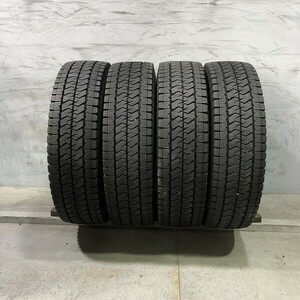 ★保管袋付★(PW6A018) 195/80R15 107/105N LT BRIDGESTONE BLIZZAK VL10 2022年 4本 スタッドレスタイヤ 送料無料