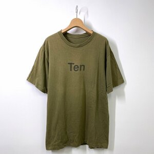 【99AW AMBIVALENCE期】UNDERCOVER アンダーカバー 10週年記念 Ten 半袖Tシャツ カーキ 10th アンビバレンス 90s