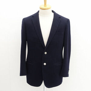 ★ ALEXANDER JULIAN MALE & Co. テーラードジャケット カシミヤ混 ネイビー サイズM RA-83504 (0220483798)