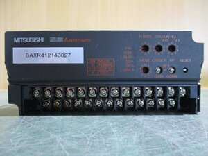 中古MITSUBISHI 三菱 PLC AJ65BT-68TD CC-Link 熱電対温度入力装置(BAXR41214B027)