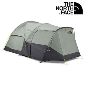 1円～!売切!【正規新品】THE NORTH FACE WAWONA 6-PERSON TENT テント ワオナ US限定 日本未発売 キャンプ 登山(6人用)グレー 緑190308-225