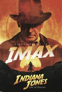 映画 インディ・ジョーンズ　運命のダイヤル　ハリソン・フォード 　IMAX A3告知ポスター