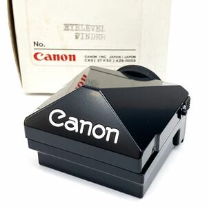 旧F-1用 Canon EYELEVEL FINDER 元箱付き キャノン アイレベル ファインダー カメラ パーツ アクセサリ alp川0415