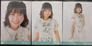 AKB48 野澤玲奈 Theater 2017.07 (1) 月別 生写真 3種コンプ