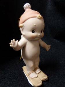 値下げ★024■ローズオニールキューピー■陶器人形　キューピー　エネスコ社　アンティークドール