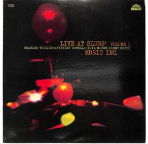 e3149/LP/見本盤/白ラベル/STRATA/Music Inc./Charles Tolliver/Stanley Cowell/Cecil McBee/Jimmy Hopps/Live At Slugs