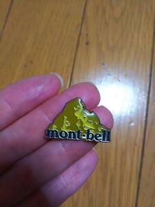 モンベル mont-bell ピンバッチ ピンバッジ ゴールド USED