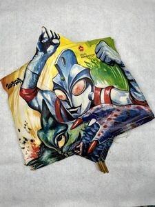 昭和 レトロ デットストック 版権付 ウルトラマン A エース　凧 1束 9個付 当時物 未使用品 円谷プロ 駄菓子屋