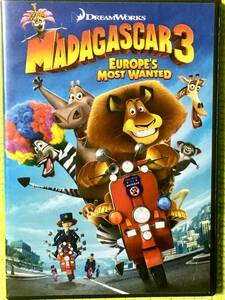 アメリカDREAM WORKS製アニメ英語版DVD・MADAGASCAR３♪