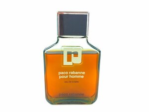 残多　パコラバンヌ　paco rabanne　pour homme　プールオム　オードトワレ　ボトル　120ml　残量：7割　YK-6740