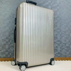 【廃盤】RIMOWA リモワ SALSA サルサ 最大容量 104L 4輪 マルチホイール TSAロック プロセコ 金色系 トランク XL スーツケース キャリー