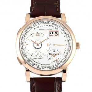 ランゲ＆ゾーネ A.LANGE & SOHNE ランゲ1 タイムゾーン 136.032 シルバー文字盤 中古 腕時計 メンズ