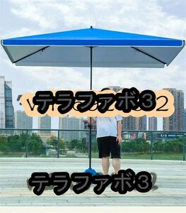 実用 ガーデンパラソル ビーチ フィッシング パラソル 折りたたみ 日除け アウトドア キャンプ ベランダ 3m*3m