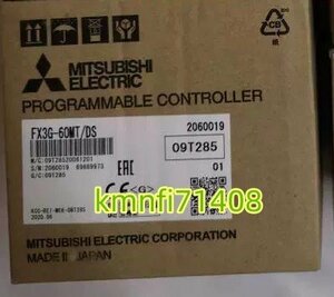 【新品★Ｔ番号適格請求】三菱電機 MELSEC-F シーケンサ FX3G-60MT/DS ★６ヶ月保証