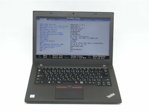 中古　Lenovo　T460　CORE6世代i5　メモリ8GB　HDD500GB　ノートパソコン　BIOSまで表示　　縦線あり　　詳細不明　　ジャンク扱い 　
