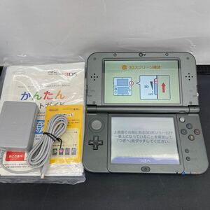 送料無料 任天堂 Nintendo Newニンテンドー3DSLL RED-001 アダプター付 動作確認済