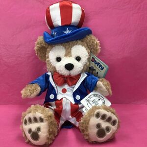 アンクルサム ダッフィー 独立記念 ぬいぐるみ WDW DLR 4th of July Uncle Sam Duffy the Disney Bear US アメリカ ディズニーパークス