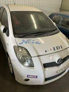 売り切り！！2007年 VITZ RS TRD RACING NETS CUP CAR 5MT レストアベース　カップカー