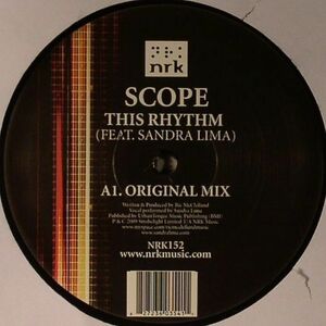 新品未使用 Scope Ft Sandra Lima / This Rhythm 12inchレコード　送料無料 (0897)