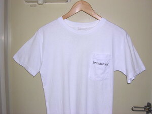 90s バナナリパブリック BANANA REPUBLIC 世界地図 ポケット Tシャツ 白 vintage old ポケT バナリパ