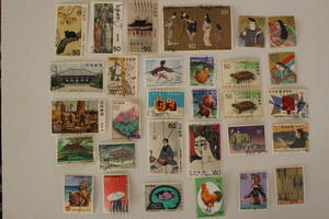 使用済み切手　５０円２０枚/６０円１１枚　合計３１枚　日本切手　記念切手