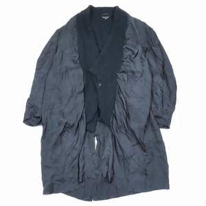21AW コムデギャルソン COMME des GARCONS INSIDE OUT DESIGN JACKET 縮絨コート S 黒 GH-J023 AD2021/2▲B12 メンズ レディース
