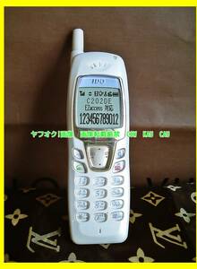 ◆　レア　廃盤　レトロ　携帯 二つ折り　モック　IDO C202DE　検索　電話　ガラパゴス　見本　サンプル　１９９０年代　珍品