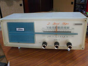 東芝ラジオ　かなりやQ　5YC-606　真空管ラジオ　中古品　整備・修理済