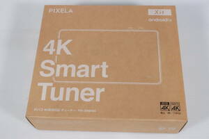 1円～★未開封・未使用品★PIXELA 4K スマートチューナー android TV BS/CS放送対応 PIX-SMB400 ピクセラ S205