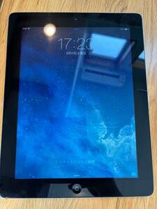 全国送料無　 動作品 Apple iPad 第4世代 Wi-Fiモデル 16GB 　MD510J/A