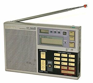【中古】 SONY ソニー ICF-7600D FM LW MW SW PLL SYNTHESIZED RECEIVER
