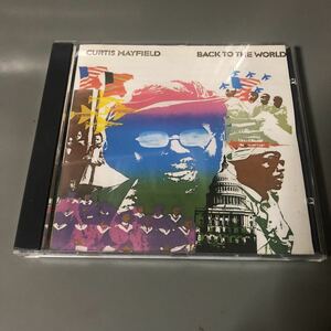 カーティス・メイフィールド　 Curtis Mayfield Back To The World ポルトガル盤CD