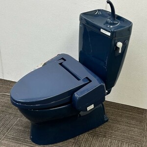 【中古】希少カラー ウォシュレット「CW-J131」付★INAXトイレ便器(床下排水)☆洋式便器「BC-130SU」とタンク「DT-2820」のセット