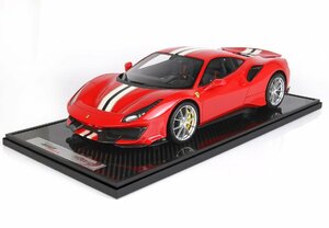 BBR 1/12 Ferrari 488 Pista Rosso corsa　ケース付　フェラーリ 488ピスタ　BBR1213A-22