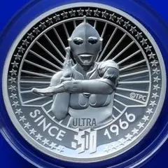 ウルトラマン銀貨（5オンス ハイレリーフ銀貨）　5ツバルドル銀貨　2016年