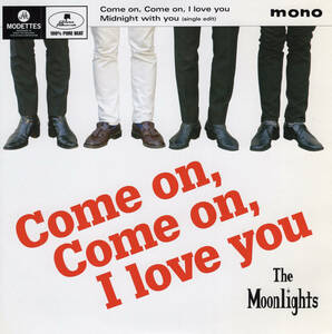 即決 中古盤 真夜中 the MOONLIGHTS /の僕等 MODS POWERPOP クラブヒット パンク天国